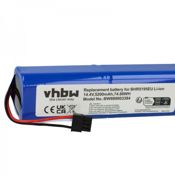 Baterija za Xiaomi Mi Robot Vacuum Mop 2 Ultra, 5200 mAh - slika 2