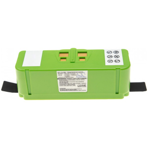 <p>Odlična nadomestna baterija nemškega proizvajalca VHBW, ki bo vašemu robotskemu sesalniku zaradi večje kapacitete podaljšala delovanje za več kot 100%. Primerna je za vse modele iRobot Roomba sesalnikov iz serij 600, 800 in 900, ki imajo vgrajeno originalno Li-Ion baterijo z oznako 2130LI. Dimenzije baterije so 13,5 cm x 4,9 cm x 4,5 cm.</p>