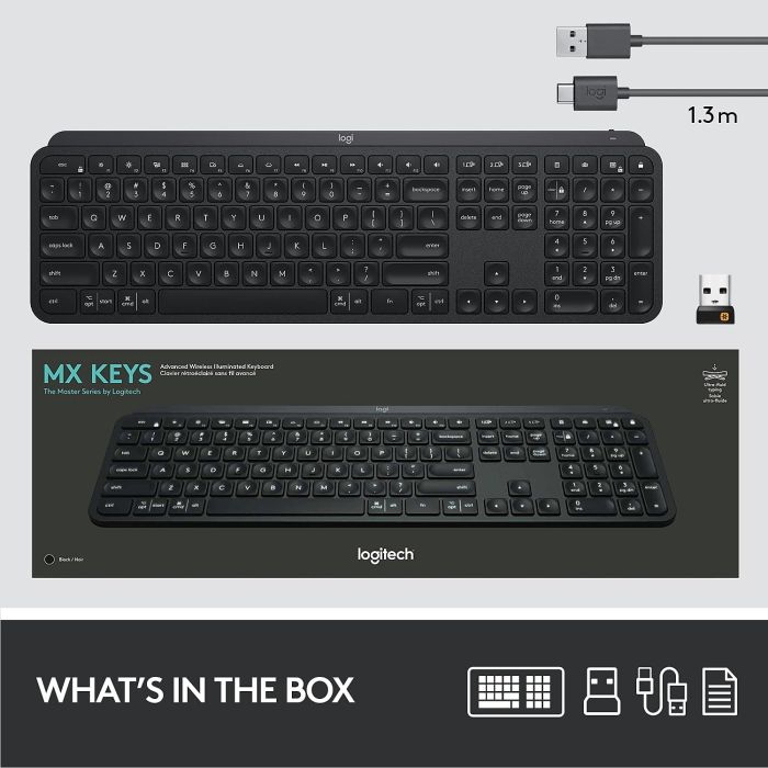 Logitech tipkovnica MX Keys S