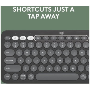 Logitech Tipkovnica Pebble Keys 2 K380s Multi-Device