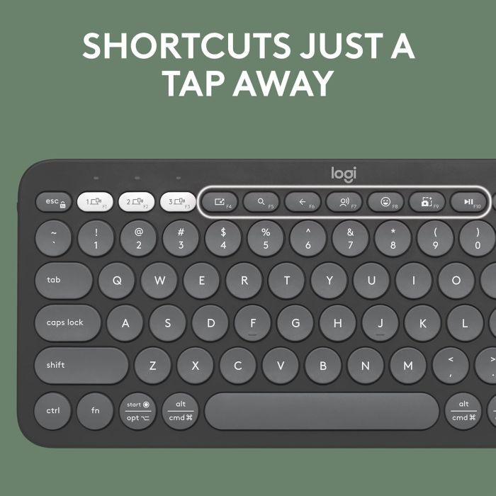 Logitech Tipkovnica Pebble Keys 2 K380s Multi-Device