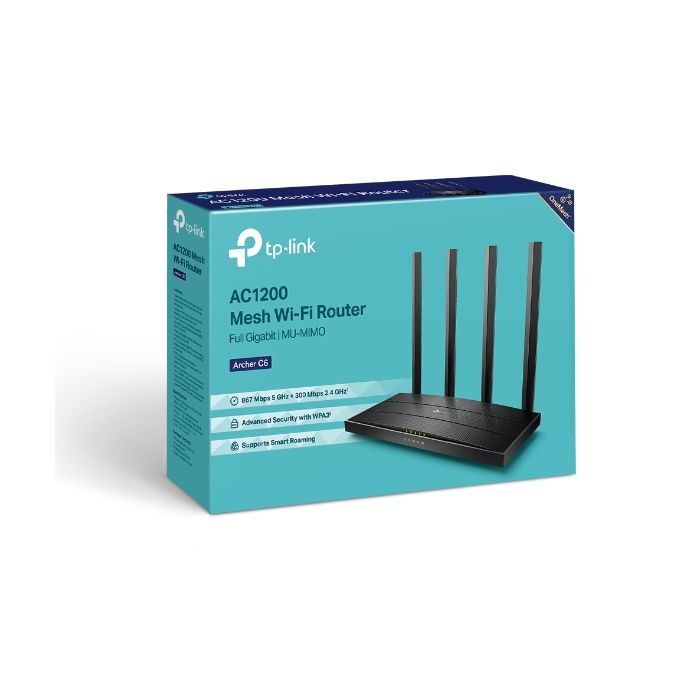 TP-LINK ARCHER C6 AC1200 Gigabit brezžični usmerjevalnik - slika 2