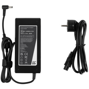 <p><b>Opis:</b></p><p>Kakovosten polnilec za Asus prenosnike z zaščito pred prepolnjenjem, nadtokovno zaščito, temperaturno zaščito in certifikati CE in RoHS.</p><p><b>Vsebina kompleta:</b><br></p><ul><li>1 x napajalnik za prenosnik</li><li>1 x napajalni kabel (EU)</li></ul><br><p><b>Originalne oznake:</b><br></p><ul><li>ADP-230GB B</li><li>ADP-180UB B</li></ul><br><p><b>Primerno za:</b></p>Asus:<br><ul><li><li>ROG Strix Scar 15, ROG Strix SCAR 17, G532 G532LWS, G532LW, G532LV, G532L, G532LWS, G542LU, G542LV, G542LW, G542LWS, G542L, G732, G732LV, G732LW, G732LWS, G732L</li><li>ROG Strix Scar II, GL704, GL704GM, GL704GW, GL704GV, GL504, GL504GS, GL504GW, GL504GV</li><li>ROG Strix Scar III G531GU, G531GV</li><li>ROG Strix, G702VS, G702VSK, GL702VS, GL702VSK, GL731, GL731GU, GL731GW, GL731GV</li><li>ROG Strix G, GL531GU, GL531GW, GL531GV</li><li>ROG Strix G15, G512, G512LI, G512LV, G512LU, G512LW, G512LWS</li><li>ROG Zephyrus S, GX735, GX735GW, GX735GV, GX735GX, GX735GXR, GX735GWR, GX735GVR, GX531, GX531GS, GX531GV, GX531, GX531GWR, GX531GX, GX531GXR</li><li>ROG Zephyrus M, GM501, GM501GM, GM501GS</li><li>ROG Zephyrus M15, GU502, GU502LU, GU502LW, GU502LV, GU502LWS, GU502GV, GU502GU, GU502GW, GU502DU</li><li>ROG Zephyrus S15, GX502, GX502GW, GX502GV</li><li>ROG Strix G17, G712, G712LU, G712LV, G712LW, G712LWS</li><li>ROG Strix Hero II, GL504, GL504GM</li><li>ROG Zephyrus, GX501, GX501VI, GX501VS, GX501VSK, GX501VIK, GX501GX, GX501GI</li><li>TUF Gaming A15, FA506IV, FA506IH, FA506II, FA506IHR, FA506NF, FX505DV, FX505, FX505GM, FX505GE, FX505GD, FX505GT, FX505DY, FX505DU, FX505DT, FX505DD, FX505D, FX505G</li><li>ProArt Studiobook 17, ProArt Studiobook 15, H500, H700</li><li>ProArt Studiobook Pro 15, ProArt Studiobook Pro 17, W500, W700</li><li>ZenBook Pro Duo, UX581, UX581GV, UX581LV, UX581G, UX581L</li><li>StudioBook S, W700G3P</li><li>ROG GR8 II RS, GR8 II RT, GR8 II6 RT, GR8 RR, GR6 RR</li><li>Desktop ProArt PA90 Desktop Mini PC</li></li></ul><br><b>Lastnosti:</b><ul><li>Proizvajalec: Green Cell</li><li>Moč: 230 W</li><li>Barva: črna</li><li>Vhodna napetost: 100-240 V</li><li>Izhodna napetost: 19,5 V</li><li>Tok: 11,8 A</li><li>Priključek: 6,0 mm (zun. premer), 3,7 mm (notr. premer), 12 mm (dolžina), s centralnim pinom</li></ul><br>