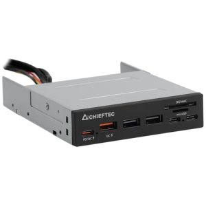 Chieftec all-in-one čitalec kartic 4x USB 3.2 Gen1 TypeA
