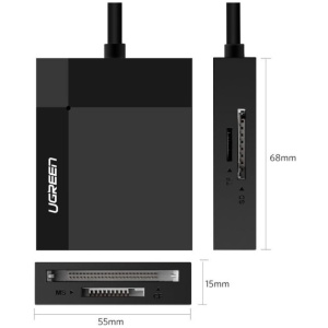 Ugreen Čitalec kartic All-in One 0,5m - box | E-specialisti.si