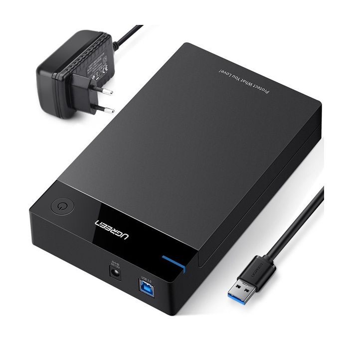 Ugreen 3.5 USB 3.0 na SATA HDD ohišje za disk - box - slika 2
