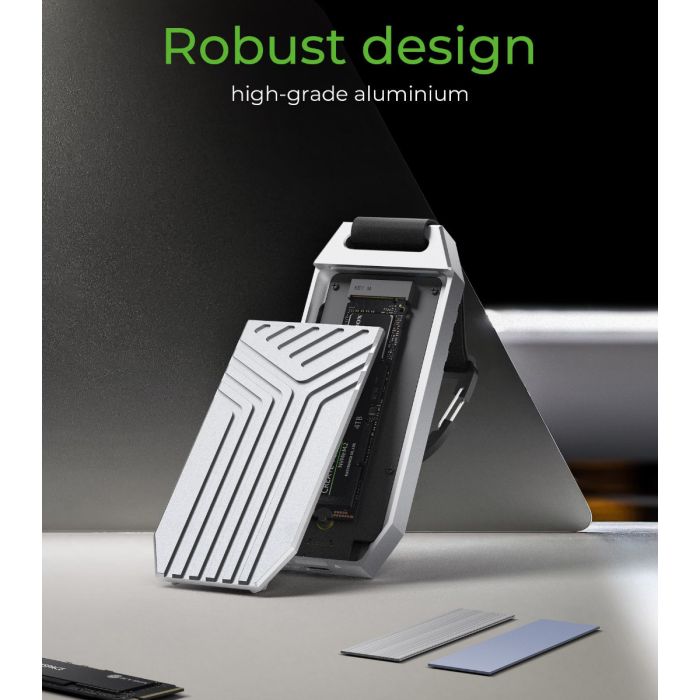 IcyBox IB-1919M-C42 USB4 Gen 3x2 ohišje za M.2 NVMe SSD - slika 3