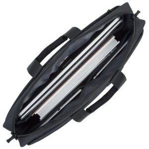 RivaCase črna torba za prenosni računalnik 17 8355