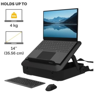 Fellowes BREYTA prenosna torba z vgrajenim stojalom za prenosni računalnik