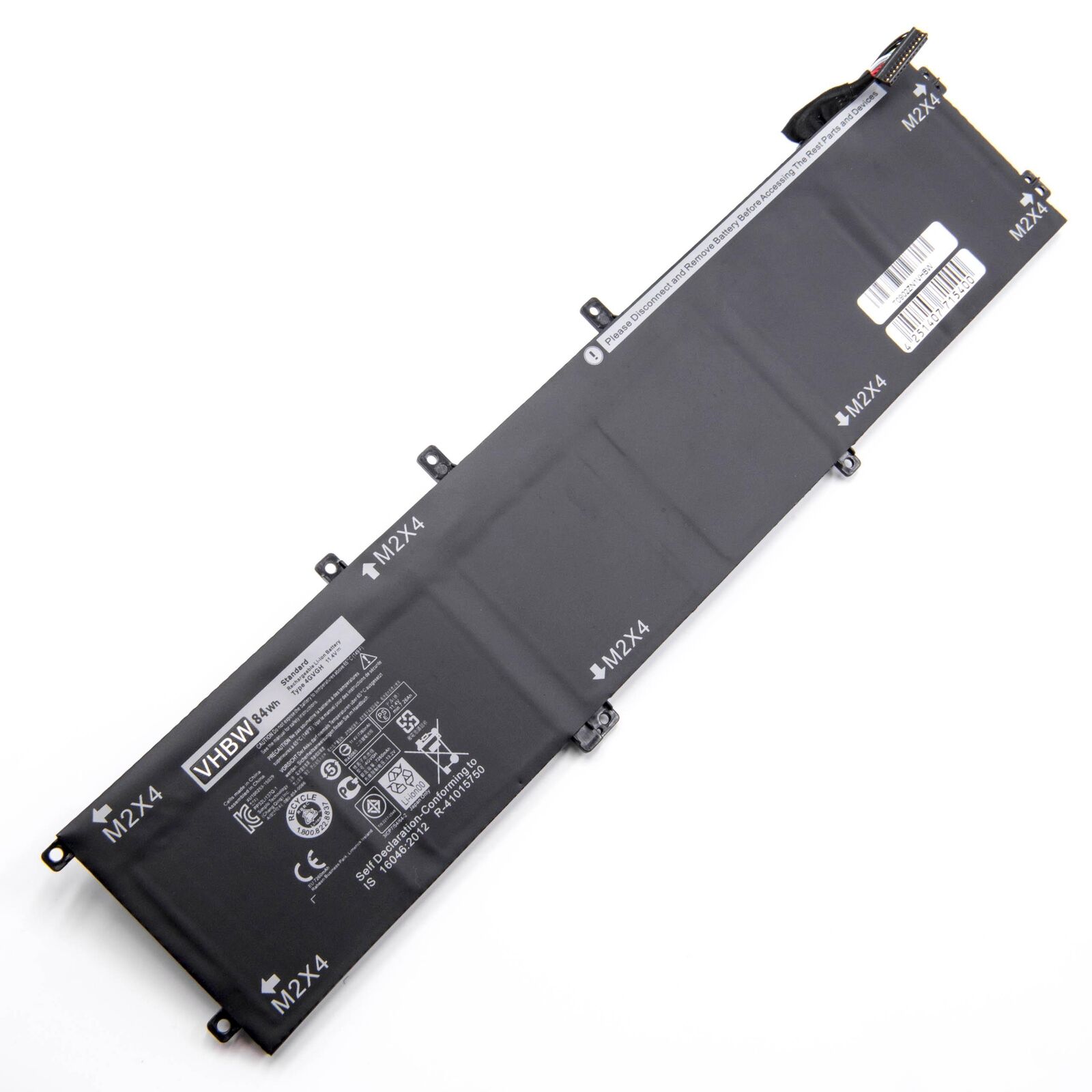 Baterija za Dell XPS 15 9550 / Precision 15 5510, 62MJV, 7300 mAh - slika 2