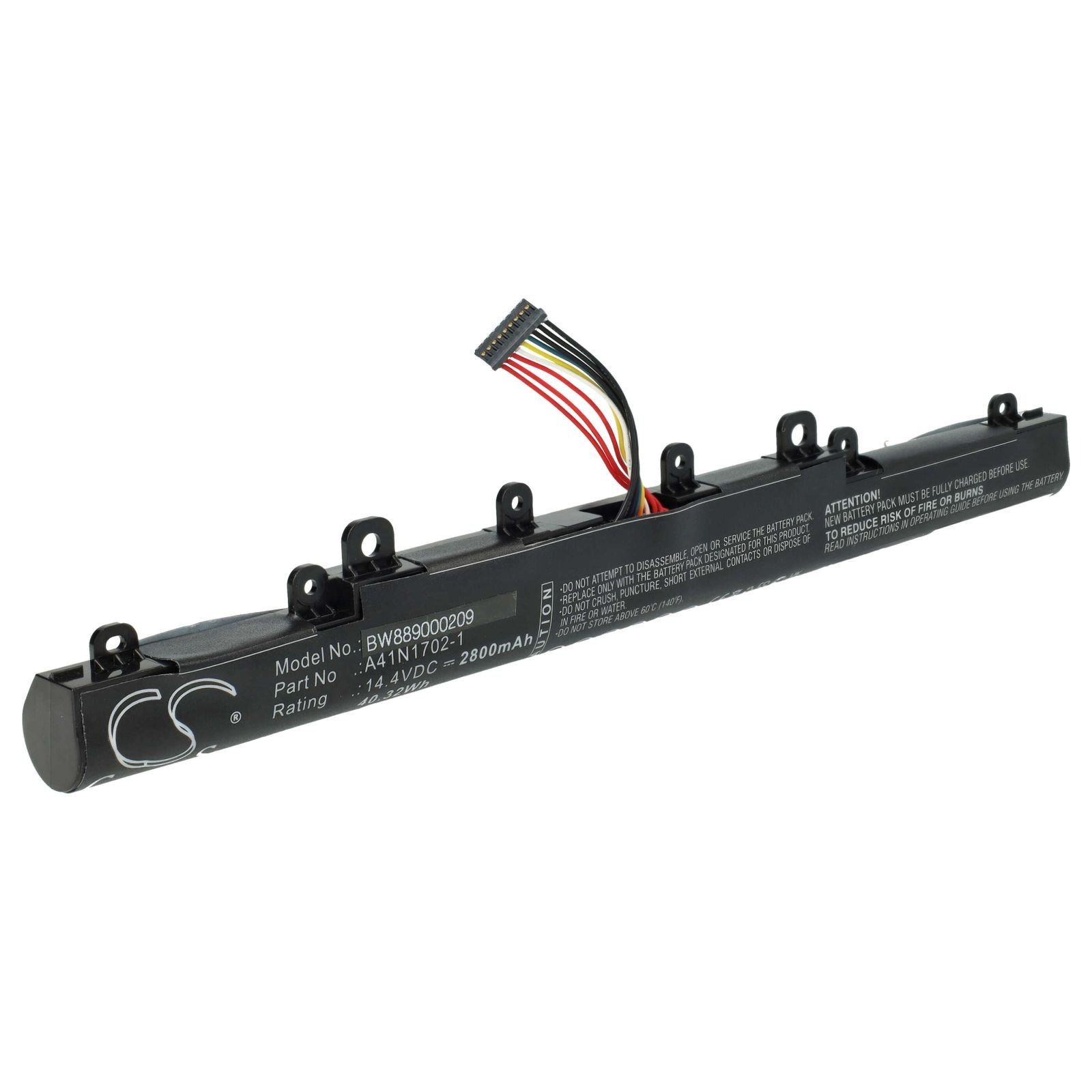 Baterija za Asus P1440 / P1448 / PE434, A41N1702-1, 2800 mAh - slika 2