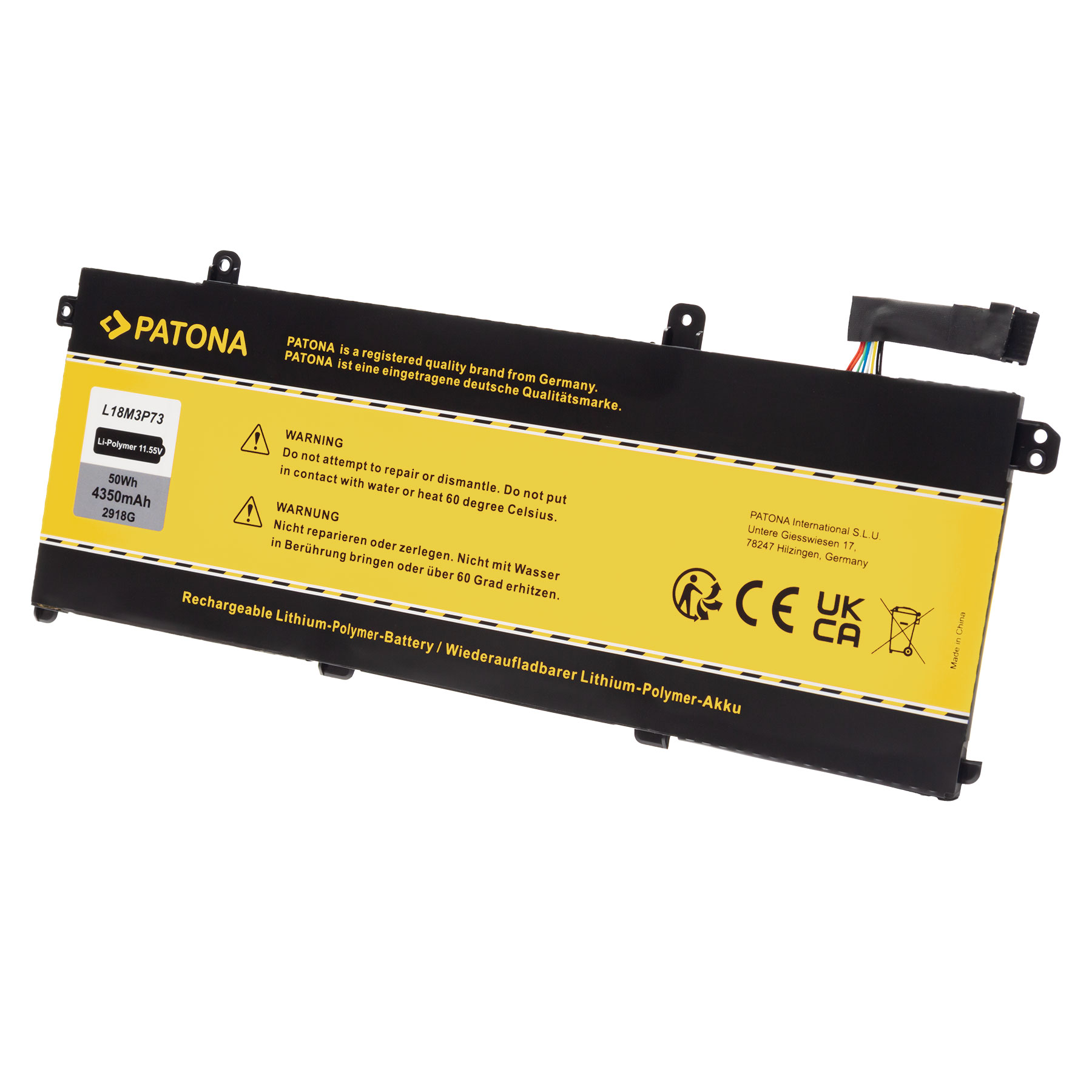 Baterija za Lenovo ThinkPad T490 / P43S / T14 Gen1 / T14 Gen2, 4350 mAh - slika 2