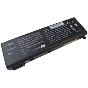 <p><b>Opis:</b><br></p><ul><li>Nadomestna baterija je izdelana po zasnovi in tehnologiji nemškega proizvajalca VHBW, kar zagotavlja odlično kvaliteto<br></li><li>Najsodobnejša tehnologija omogoča veliko ciklov polnjenja in praznjenja<br></li><li>Li-Ion celice so prijazne okolju, obenem pa zagotavljajo delovanje brez spominskega učinka<br></li><li>Termično stikalo ščiti baterijske celice pred pregrevanjem, prenapolnitvijo in kratkim stikom<br></li><li>Visoka kapaciteta baterije, podaljšan čas delovanja pri mirovanju naprave, zelo počasno samopraznjenje<br></li><li>100% kompatibilnost z originalno baterijo</li><li>Baterijo polnimo z originalnim ali nadomestnim polnilcem</li><li>Certifikati CE in ROHS</li></ul><br><p><b>Originalne oznake:</b><br></p><ul><li>4UR18650F-QC-PL1A<br></li><li>4UR18650Y-2-QC-PL1</li><li>4UR18650Y-QC-PL1A</li><li>916C6080F</li><li>916C6110F</li><li>916C7010F</li><li>916C7030F</li><li>916C7660F</li><li>916C7680F</li><li>AL-096 PL3C</li><li>AL-096 PL5C</li><li>CGR-B/458</li><li>CGR-B/8D8</li><li>EUP-P3-3-22</li><li>EUP-P3-4-22</li><li>EUP-P3-4-23</li><li>EUP-P5-1-22</li><li>SQU-702</li><li>SQU-703</li></ul><br><p><b>Primerno za:</b></p><p>Advent:<br></p><ul><li>7201, 7211, 7301, 7302, 9915w, AL-096</li></ul><br>LG:<br><ul><li>XNote EB510, XNote ED510, XNote E510, XNote E510-G.APTGZ, XNote E510-L.A1TCT, XNote E510-L.A1TDT, XNote E510-L.A202E, XNote E510-L.A216E, XNote E510-L.A2A2E2, XNote E510-L.A2B1E1, XNote E510-L.A2J1AD, XNote E510-L.A2J2AD, XNote E510-L.A2V1A2, XNote E510-L.A801A9, XNote E510-L.AB01A9, XNote E510-L.AB02A9, XNote E510-L.ABRTZ, XNote E510-L.APTGZ, XNote E510-L211T, XNote ED510-L.ADE2A2, XNote ED510-L.ADF1E1, XNote ED510-L.ADR2A2, XNote EV510</li></ul><br>Packard Bell:<br><ul><li>EasyNote F0335, EasyNote Minos GP2, EasyNote Minos GP2W, EasyNote Minos GP3, EasyNote Minos GP3W, EasyNote Minos MGP20, EasyNote MZ35, EasyNote MZ35-001, EasyNote MZ35-200, EasyNote MZ35-216, EasyNote MZ35-U-005, EasyNote MZ35-V-009, EasyNote MZ35-V-013, EasyNote MZ35-V-036, EasyNote MZ35-V-060, EasyNote MZ35-V-075, EasyNote MZ36, EasyNote MZ36-R-017, EasyNote MZ36-T-015, EasyNote MZ36-T-019, EasyNote MZ36-T-026, EasyNote MZ36-U-024-UK, EasyNote MZ36-U-038, EasyNote MZ36-U-086, EasyNote MZ36-V-107, EasyNote MZ36-V-117, EasyNote MZ36-V-122, EasyNote MZ45, EasyNote SB85, Easynote SB86, EasyNote SB88-P-009, EasyNote SB89-P-013, EasyNote SB89-P-020W, EasyNote SB89-P-024<br></li></ul><br><b>Lastnosti:</b><ul><li>Proizvajalec: VHBW</li><li>Barva: črna</li><li>Vrsta: Li-Ion</li><li>Napetost: 11,1 V</li><li>Kapaciteta: 4.400 mAh (49 Wh)</li><li>Število celic: 6</li></ul><br>