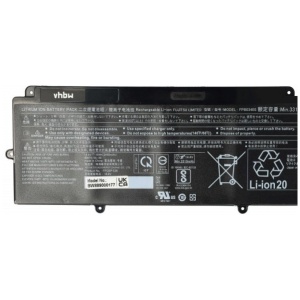 <p><b>Opis:</b><br></p><ul><li>Nadomestna baterija je izdelana po zasnovi in tehnologiji nemškega proizvajalca VHBW, kar zagotavlja odlično kvaliteto<br></li><li>Najsodobnejša tehnologija omogoča veliko ciklov polnjenja in praznjenja<br></li><li>Li-Polymer celice so prijazne okolju, obenem pa zagotavljajo delovanje brez spominskega učinka<br></li><li>Termično stikalo ščiti baterijske celice pred pregrevanjem, prenapolnitvijo in kratkim stikom<br></li><li>Visoka kapaciteta baterije, podaljšan čas delovanja pri mirovanju naprave, zelo počasno samopraznjenje<br></li><li>100% kompatibilnost z originalno baterijo</li><li>Baterijo polnimo z originalnim ali nadomestnim polnilcem</li><li>Certifikati CE in ROHS</li></ul><br><p><b>Originalne oznake:</b><br></p><ul><li><li>FPCBP536</li><li>FPB0340S</li></li></ul><br><p><b>Primerno za:</b></p>Fujitsu Siemens:<br><ul><li>LifeBook E548, LifeBook U937, LifeBook U938, LifeBook U939X, LifeBook U937, LifeBook U938, LifeBook U939X, LifeBook U9310X, LifeBook U939 i5, LifeBook U939X (VFY U939XMPB77DE), LifeBook U939 (VFY U9390MP790DE), LifeBook U939X (VFY U939XMP79RDE), LifeBook U939 (VFY U9390MP59RDE), LifeBook U939X (VFY U939XMP59RDE), LifeBook U939X (VFY U939XMPR77DE), LifeBook U939 (VFY U9390MP590DE), LifeBook U939X (VFY U939XMP590DE), LifeBook U939X (VFY U939XMP790DE), LifeBook U938 (VFY U9380MP78RDE), LifeBook U938 (VFY U9380MP780DE), LifeBook U938 (VFY U9380MP580DE), LifeBook U938 (VFY U9380MP580CH), LifeBook U937 (VFY U9370MP580DE), LifeBook U937 (VFY U9370MP760DE), LifeBook U9311X, LifeBook U937-P760DE, LifeBook U937-P580DE</li></ul><br><br><br><b>Lastnosti:</b><ul><li>Proizvajalec: VHBW</li><li>Barva: črna</li><li>Vrsta: Li-Polymer</li><li>Napetost: 14,4 V</li><li>Kapaciteta: 3.490 mAh (50 Wh)</li></ul><br>