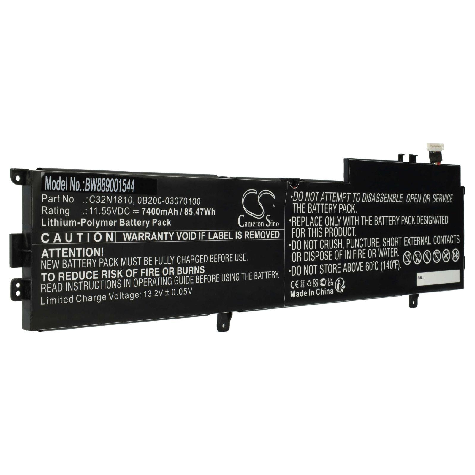 Baterija za Asus Zenbook Flip 15 UX562FD-2G, C32N1810, 7400 mAh - slika 4