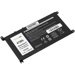 <br><b>Opis:</b><br><ul><li>Nadomestna baterija je izdelana po zasnovi in tehnologiji proizvajalca Green Cell, kar zagotavlja odlično kvaliteto<br></li><li>Najsodobnejša tehnologija omogoča veliko ciklov polnjenja in praznjenja<br></li><li>Li-Polymer celice so prijazne okolju, obenem pa zagotavljajo delovanje brez spominskega učinka<br></li><li>Termično stikalo ščiti baterijske celice pred pregrevanjem, prenapolnitvijo in kratkim stikom<br></li><li>Visoka kapaciteta baterije, podaljšan čas delovanja pri mirovanju naprave, zelo počasno samopraznjenje<br></li><li>100% kompatibilnost z originalno baterijo</li><li>Baterijo polnimo z originalnim ali nadomestnim polnilcem</li><li>Certifikati CE in ROHS</li></ul><br><br><p><b>Originalne oznake:</b></p><br><ul><li>YRDD6</li><li>0YRDD6</li><li>JK6Y6</li><li>1VX1H</li><li>01VX1H</li></ul><br><ul></ul><br><p><b>Primerno za:</b></p><p >Dell Inspiron:</p><br><br><ul><li>5570, 7579, 7378, 5567, 7573, 5565, 5379, 5378, P93G, P93G001<br></li></ul><br><p>Dell Latitude:</p><br><br><ul><li>3490, 3590, 3340, 3400, 3390, 3500, 3190<br></li></ul><br><p>Dell Vostro:</p><br><br><ul><li>5468, 5568</li></ul><br><b>Lastnosti:</b><ul><li>Proizvajalec: Green Cell</li><li>Barva: črna</li><li>Vrsta: Li-Polymer</li><li>Napetost: 11,4 V</li><li>Kapaciteta: 3.600 mAh (41 Wh)</li></ul><br>