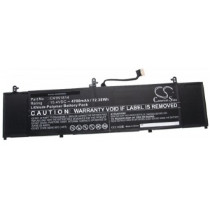 <b>Opis:</b><br><ul><li>Nadomestna baterija je izdelana po zasnovi in tehnologiji nemškega proizvajalca VHBW, kar zagotavlja odlično kvaliteto<br></li><li>Najsodobnejša tehnologija omogoča veliko ciklov polnjenja in praznjenja<br></li><li>Li-Polymer celice so prijazne okolju, obenem pa zagotavljajo delovanje brez spominskega učinka<br></li><li>Termično stikalo ščiti baterijske celice pred pregrevanjem, prenapolnitvijo in kratkim stikom<br></li><li>Visoka kapaciteta baterije, podaljšan čas delovanja pri mirovanju naprave, zelo počasno samopraznjenje<br></li><li>100% kompatibilnost z originalno baterijo</li><li>Baterijo polnimo z originalnim ali nadomestnim polnilcem</li><li>Certifikati CE in ROHS</li></ul><br><p><b>Originalne oznake:</b><br></p><ul><li>0B200-03120100</li><li>C41N1814</li><li>C41PpEH</li></ul><br><p><b>Primerno za:</b></p>Asus :<br><ul><li>ZenBook BX533FD, ZenBook RX533, ZenBook RX533FD, ZenBook U5300FD, ZenBook UX533, ZenBook UX533, ZenBook UX533FD, ZenBook UX533FD, ZenBook UX533FD, ZenBook UX533FD-A7601T, ZenBook UX533FD-A8047T, ZenBook UX533FD-A8067T, ZenBook UX533FD-A8068T, ZenBook UX533FD-A8089T, ZenBook UX533FD-A8105R, ZenBook UX533FD-A8107T, ZenBook UX533FD-A8109R, ZenBook UX533FD-A8112T, ZenBook UX533FD-A8136R, ZenBook UX533FD-A9028T, ZenBook UX533FD-A9030T, ZenBook UX533FD-A9082T, ZenBook UX533FD-A9083T, ZenBook UX533FD-A9094T, ZenBook UX533FD-A9100T, ZenBook UX533FD-BP8505T, ZenBook UX533FD-DH74, ZenBook UX533FDA7601T, ZenBook UX533FDA8047T, ZenBook UX533FDA8067T, ZenBook UX533FDA8068T, ZenBook UX533FDA8089T, ZenBook UX533FDA8105R, ZenBook UX533FDA8107T, ZenBook UX533FDA8109R, ZenBook UX533FDA8112T, ZenBook UX533FDA8136R, ZenBook UX533FDA9028T, ZenBook UX533FDA9030T, ZenBook UX533FDA9082T, ZenBook UX533FDA9083T, ZenBook UX533FDA9094T, ZenBook UX533FDA9100T, ZenBook UX533FDBP8505T, ZenBook UX533FDDH74, ZenBook UX533FN, ZenBook UX533FN-A8021T, ZenBook UX533FNA8021T<br></li></ul><br><b>Lastnosti:</b><ul><li>Proizvajalec: VHBW</li><li>Vrsta: Li-Polymer</li><li>Napetost: 15,4 V</li><li>Kapaciteta: 4.700 mAh (72,38 Wh)</li></ul><br>