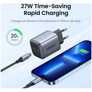 Ugreen Nexode 45W USB C Polnilnik GaN II PD 3.0