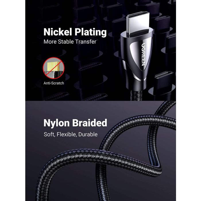 Ugreen 8K HDMI kabel 2.1 8K@60Hz 4K@120Hz, 1M - box - slika 3