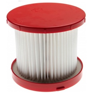 <br><p>Filter za sesalnike Milwaukee. Dimenzije filtra so: premer filtra 13,1 cm, premer odprtine 5,55 cm, višina 11,5 cm.</p><p><b>Vsebina kompleta:</b></p><ul><li>1 x filter</li></ul><br><p><b>Originalne oznake:</b></p><ul><li>4058546360368</li><li>4931465230</li><li>4932478754<br></li></ul><br><p><b>Primerno za:</b></p><p>Milwaukee:&nbsp;<br></p><ul><li>M12 FVCL, M18 FPOVCL, M18 VC2, M18 VC2-0</li></ul><br><br><b>Lastnosti:</b><ul><li>Proizvajalec: VHBW</li></ul><br>