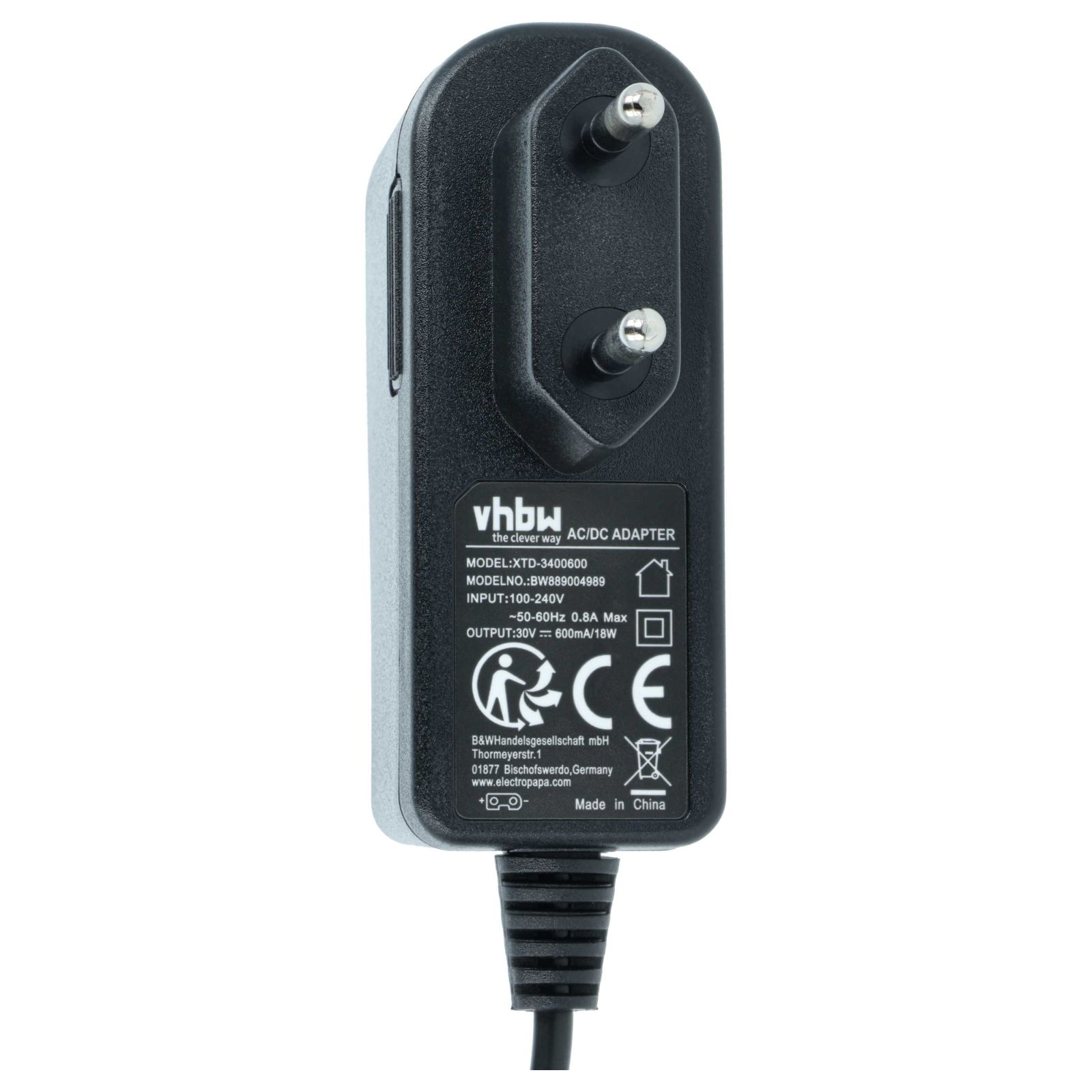 Polnilec za sesalnike Kärcher VC 6 Cordless / VC 7 Cordless, 30V / 0,6A - slika 4