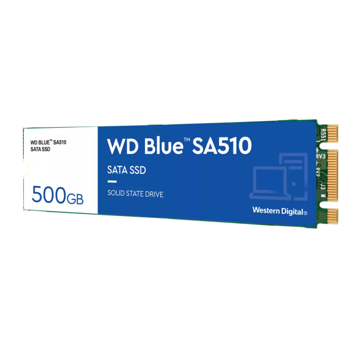 WD 500GB Blue SA510 M.2 2280 SATA 6Gb/s SSD disk - slika 3