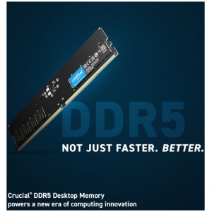 Crucial 16GB DDR5-4800 UDIMM PC5-38400 CL40