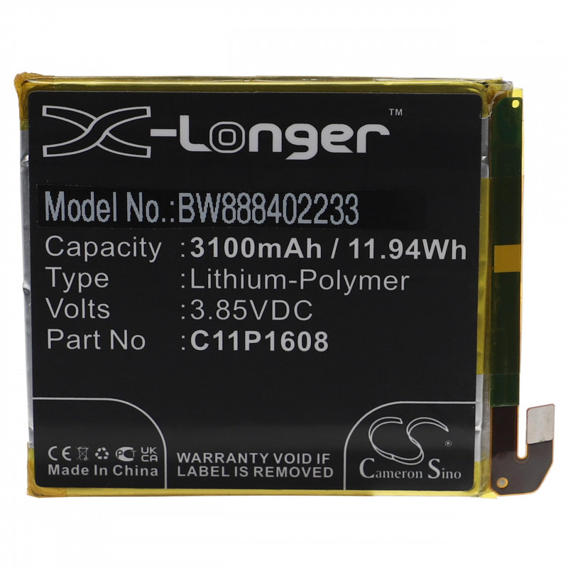 Baterija za Asus ZenFone AR V570KL / ZS571KL, 3100 mAh - slika 2