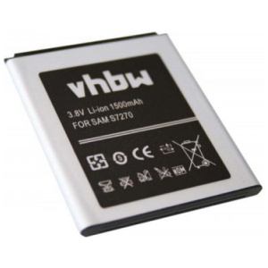 <b>Opis:</b><br><ul><li>Nadomestna baterija je izdelana po zasnovi in tehnologiji nemškega proizvajalca VHBW, kar zagotavlja odlično kvaliteto<br></li><li>Najsodobnejša tehnologija omogoča veliko ciklov polnjenja in praznjenja<br></li><li>Li-Ion celice so prijazne okolju, obenem pa zagotavljajo delovanje brez spominskega učinka<br></li><li>Termično stikalo ščiti baterijske celice pred pregrevanjem, prenapolnitvijo in kratkim stikom<br></li><li>Visoka kapaciteta baterije, podaljšan čas delovanja pri mirovanju naprave, zelo počasno samopraznjenje<br></li><li>100% kompatibilnost z originalno baterijo</li><li>Baterijo polnimo z originalnim ali nadomestnim polnilcem</li><li>Certifikati CE in ROHS</li></ul><br><br><p><b>Originalne oznake:</b></p><ul><li>B100AE</li><li>CS-SMS727XL</li><li>B105BC</li><li>B105BE</li><li>B105BK</li><li>B105BU<br></li></ul><br><br><p><b>Primerno za:</b></p><p>Samsung:</p><ul><li>Galaxy Ace 3, Galaxy Ace 3 3G, Galaxy Ace 4 Neo, Galaxy Star Plus, Galaxy Star Pro, Galaxy Trend Lite, Galaxy Trend Lite 2, Galaxy Z1, GT-S7260, GT-S7262, GT-S7270, GT-S7270L, GT-S7272, GT-S7275, GT-S7278U, GT-S7390, GT-S7392, GT-S7562, GT-S7898, SM-G318H, SM-G318ML, SM-Z130H, SM-Z130H Duos, SM-Z130H/DS, Z1, Z1 Duos, SM-G313HN</li></ul><br><b>Lastnosti:</b><ul><li>Proizvajalec: VHBW</li><li>Vrsta: Li-Ion</li><li>Napetost: 3,8 V</li><li>Kapaciteta: 1.500 mAh (5,70 Wh)</li></ul><br>