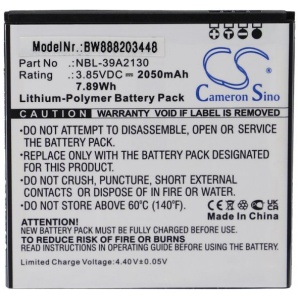 <b>Opis:</b><br><ul><li>Nadomestna baterija je izdelana po zasnovi in tehnologiji nemškega proizvajalca VHBW, kar zagotavlja odlično kvaliteto<br></li><li>Najsodobnejša tehnologija omogoča veliko ciklov polnjenja in praznjenja<br></li><li>Li-Polymer celice so prijazne okolju, obenem pa zagotavljajo delovanje brez spominskega učinka<br></li><li>Termično stikalo ščiti baterijske celice pred pregrevanjem, prenapolnitvijo in kratkim stikom<br></li><li>Visoka kapaciteta baterije, podaljšan čas delovanja pri mirovanju naprave, zelo počasno samopraznjenje<br></li><li>100% kompatibilnost z originalno baterijo</li><li>Baterijo polnimo z originalnim ali nadomestnim polnilcem</li><li>Certifikati CE in ROHS</li></ul><br><br><p><b>Originalne oznake:</b></p><ul><li>NBL-39A2130</li></ul><br><br><p><b>Primerno za:</b></p><p>TP-Link:</p><ul><li>Neffos Y5,&nbsp;TP802A, TP802A-3</li></ul><br><b>Lastnosti:</b><ul><li>Proizvajalec: VHBW</li><li>Vrsta: Li-Polymer</li><li>Napetost: 3,85 V</li><li>Kapaciteta: 2.050 mAh (7,89 Wh)</li></ul><br>