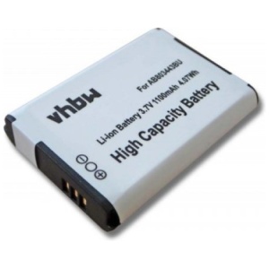 <b>Opis:</b><br><ul><li>Nadomestna baterija je izdelana po zasnovi in tehnologiji nemškega proizvajalca VHBW, kar zagotavlja odlično kvaliteto<br></li><li>Najsodobnejša tehnologija omogoča veliko ciklov polnjenja in praznjenja<br></li><li>Li-Ion celice so prijazne okolju, obenem pa zagotavljajo delovanje brez spominskega učinka<br></li><li>Termično stikalo ščiti baterijske celice pred pregrevanjem, prenapolnitvijo in kratkim stikom<br></li><li>Visoka kapaciteta baterije, podaljšan čas delovanja pri mirovanju naprave, zelo počasno samopraznjenje<br></li><li>100% kompatibilnost z originalno baterijo</li><li>Baterijo polnimo z originalnim ali nadomestnim polnilcem</li><li>Certifikati CE in ROHS</li></ul><br><br><p><b>Originalne oznake:</b></p><ul><li>AB803443BU<br></li></ul><br><br><p><b>Primerno za:</b></p><p>Samsung:</p><ul><li>Galaxy Solid XCover GT-C3350, Xcover 2, Xcover C3350</li></ul><br><b>Lastnosti:</b><ul><li>Proizvajalec: VHBW</li><li>Vrsta: Li-Ion</li><li>Napetost: 3,7 V</li><li>Kapaciteta: 1.100 mAh (4,07 Wh)</li></ul><br>