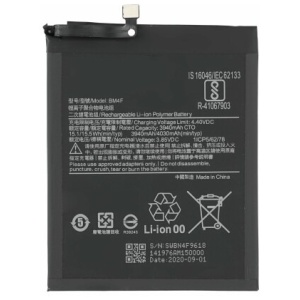 <br><b>Opis:</b><br><ul><li>Nadomestna baterija je izdelana po zasnovi in tehnologiji nemškega proizvajalca MPS, kar zagotavlja odlično kvaliteto<br></li><li>Najsodobnejša tehnologija omogoča veliko ciklov polnjenja in praznjenja<br></li><li>Li-Polymer celice so prijazne okolju, obenem pa zagotavljajo delovanje brez spominskega učinka<br></li><li>Termično stikalo ščiti baterijske celice pred pregrevanjem, prenapolnitvijo in kratkim stikom<br></li><li>Visoka kapaciteta baterije, podaljšan čas delovanja pri mirovanju naprave, zelo počasno samopraznjenje<br></li><li>100% kompatibilnost z originalno baterijo</li><li>Baterijo polnimo z originalnim ali nadomestnim polnilcem</li><li>Certifikati CE in ROHS</li></ul><br><br><p><b>Originalne oznake:</b><br></p><ul><li>BM4F<br></li></ul><br><p><b>Primerno za:</b></p>Xiaomi:<ul><li>Mi 9 Lite, Mi A3, Mi CC9e, Mi CC9e Premium Edition, Mi CC9e Premium Edition Dual SIM, Mi CC9e Standard Edition, Mi CC9e Standard Edition Dual SIM, M1906F9SC</li></ul><br><b>Lastnosti:</b><ul><li>Proizvajalec: MPS</li><li>Vrsta: Li-Polymer</li><li>Napetost: 3,85 V</li><li>Kapaciteta: 3.940 mAh (15,1 Wh)</li></ul><br>