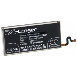 <b>Opis:</b><br><ul><li>Nadomestna baterija je izdelana po zasnovi in tehnologiji nemškega proizvajalca VHBW, kar zagotavlja odlično kvaliteto<br></li><li>Najsodobnejša tehnologija omogoča veliko ciklov polnjenja in praznjenja<br></li><li>Li-Polymer celice so prijazne okolju, obenem pa zagotavljajo delovanje brez spominskega učinka<br></li><li>Termično stikalo ščiti baterijske celice pred pregrevanjem, prenapolnitvijo in kratkim stikom<br></li><li>Visoka kapaciteta baterije, podaljšan čas delovanja pri mirovanju naprave, zelo počasno samopraznjenje<br></li><li>100% kompatibilnost z originalno baterijo</li><li>Baterijo polnimo z originalnim ali nadomestnim polnilcem</li><li>Certifikati CE in ROHS</li></ul><br><br><p><b>Originalne oznake:</b></p><ul><li>EB-BG892ABA</li></ul><br><br><p><b>Primerno za:</b></p><p>Samsung:</p><ul><li>Galaxy S8 Active, Galaxy S8 Active TD-LTE, SM-G892A, SM-G892U</li></ul><br><b>Lastnosti:</b><ul><li>Proizvajalec: VHBW</li><li>Vrsta: Li-Polymer</li><li>Napetost: 3,85 V</li><li>Kapaciteta: 3.000 mAh (11,55 Wh)</li></ul><br>