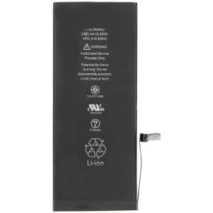 <b>Opis:</b><br><ul><li><b>Originalna baterija proizvajalca Apple (OEM)</b><br></li><li>Najsodobnejša tehnologija omogoča veliko ciklov polnjenja in praznjenja<br></li><li>Li-Ion celice so prijazne okolju, obenem pa zagotavljajo delovanje brez spominskega učinka<br></li><li>Termično stikalo ščiti baterijske celice pred pregrevanjem, prenapolnitvijo in kratkim stikom<br></li><li>Visoka kapaciteta baterije, podaljšan čas delovanja pri mirovanju naprave, zelo počasno samopraznjenje<br></li><li>Baterijo polnimo z originalnim ali nadomestnim polnilcem<br></li><li>Certifikati CE in ROHS</li><li>Bulk pakiranje<br></li></ul><br><br><p><b>Originalne oznake:</b></p><ul><li>616-00042</li><li>616-00045</li></ul><br><br><p><b>Primerno za:</b></p><p>Apple:</p><ul><li>iPhone 6S Plus, A1634, A1687, A1690, A1699</li></ul><br><b>Lastnosti:</b><ul><li>Proizvajalec: Apple (OEM)</li><li>Vrsta: Li-Polymer</li><li>Napetost: 3,8 V</li><li>Kapaciteta: 2.750 mAh (10,45 Wh)</li></ul><br>