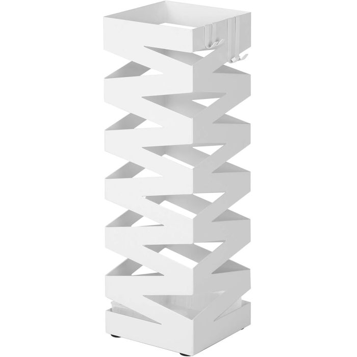 SONGMICS Kovinsko stojalo za dežnike s kljukicami in posodo za kapljice LUC16W - slika 2