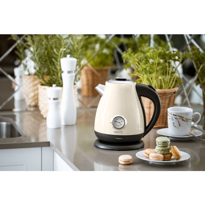 Camry Električni grelnik vode creme s termometrom 1,7L 2200W CR1344CR - slika 2