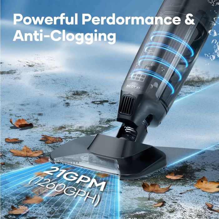 AIPER Pilot X1 baterijski pokončni sesalnik za bazen - slika 2