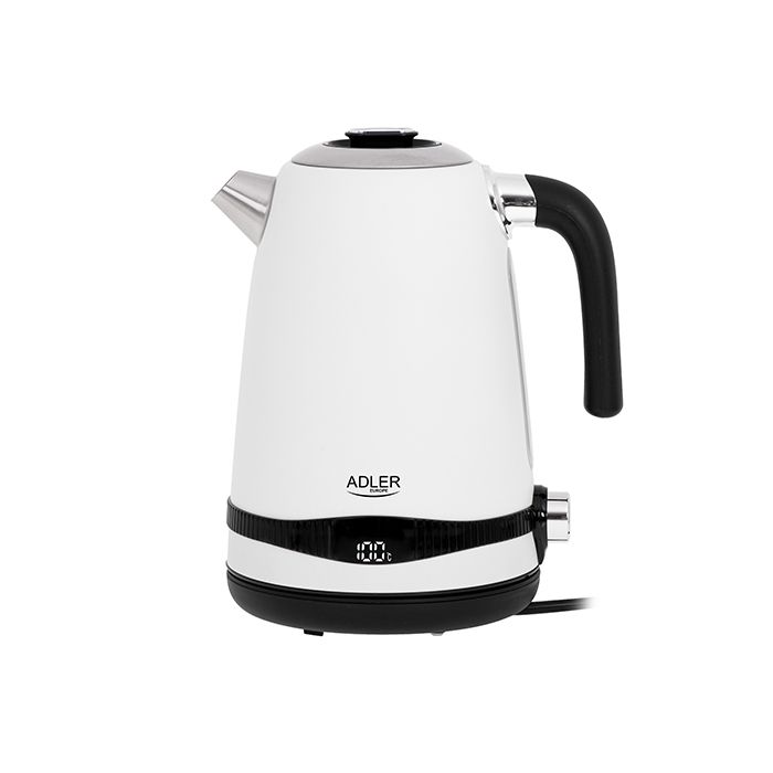 Adler grelnik vode 1,7L z LCD zaslonom/nastavitev temperature bel AD1295w - slika 2
