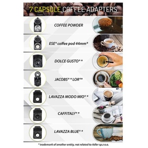 Camry espresso aparat z več različnimi kapsulami CR4414 | E-specialisti.si