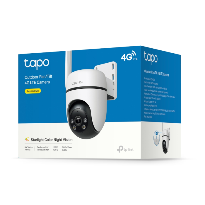 TP-LINK Tapo C501GW FHD 360° Pan/Tilt zunanja Wi-Fi varnostna kamera - slika 4