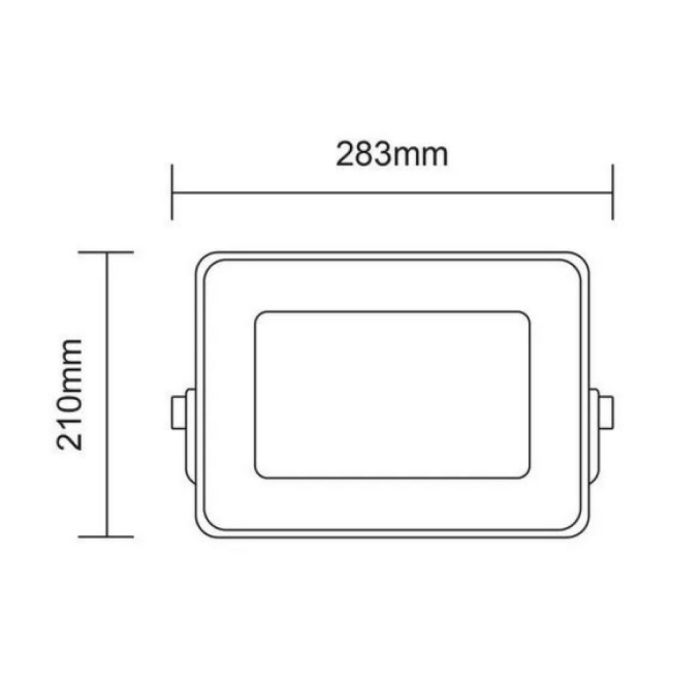 Asalite LED Floodlight Slim 100W 6500K (9000 lumnov) - slika 4