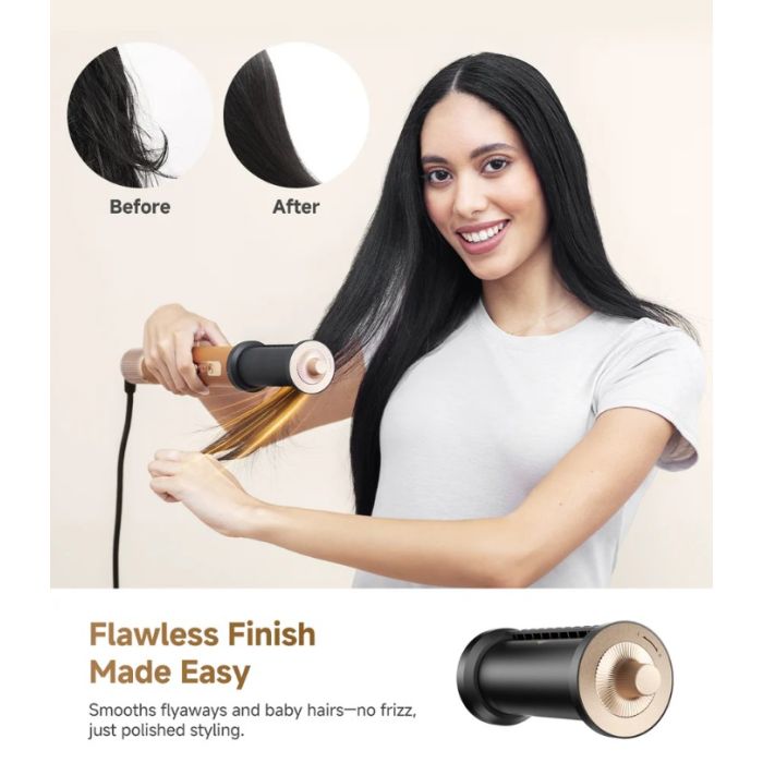 Dreame Airstyle Pro sušilnik in oblikovalec las s 7 nastavki, rjav - slika 4