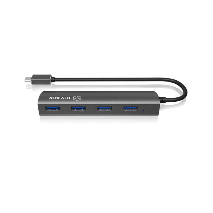 IcyBox IB-AC-6405C USB-C hub na 4x USB-A - slika 3