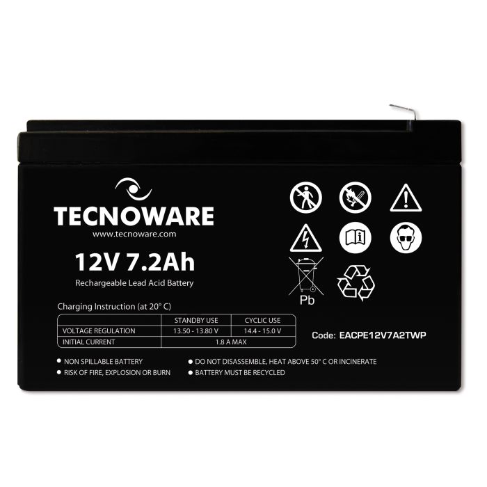 Tecnoware baterija/akumulator 12V 7,2Ah - slika 3