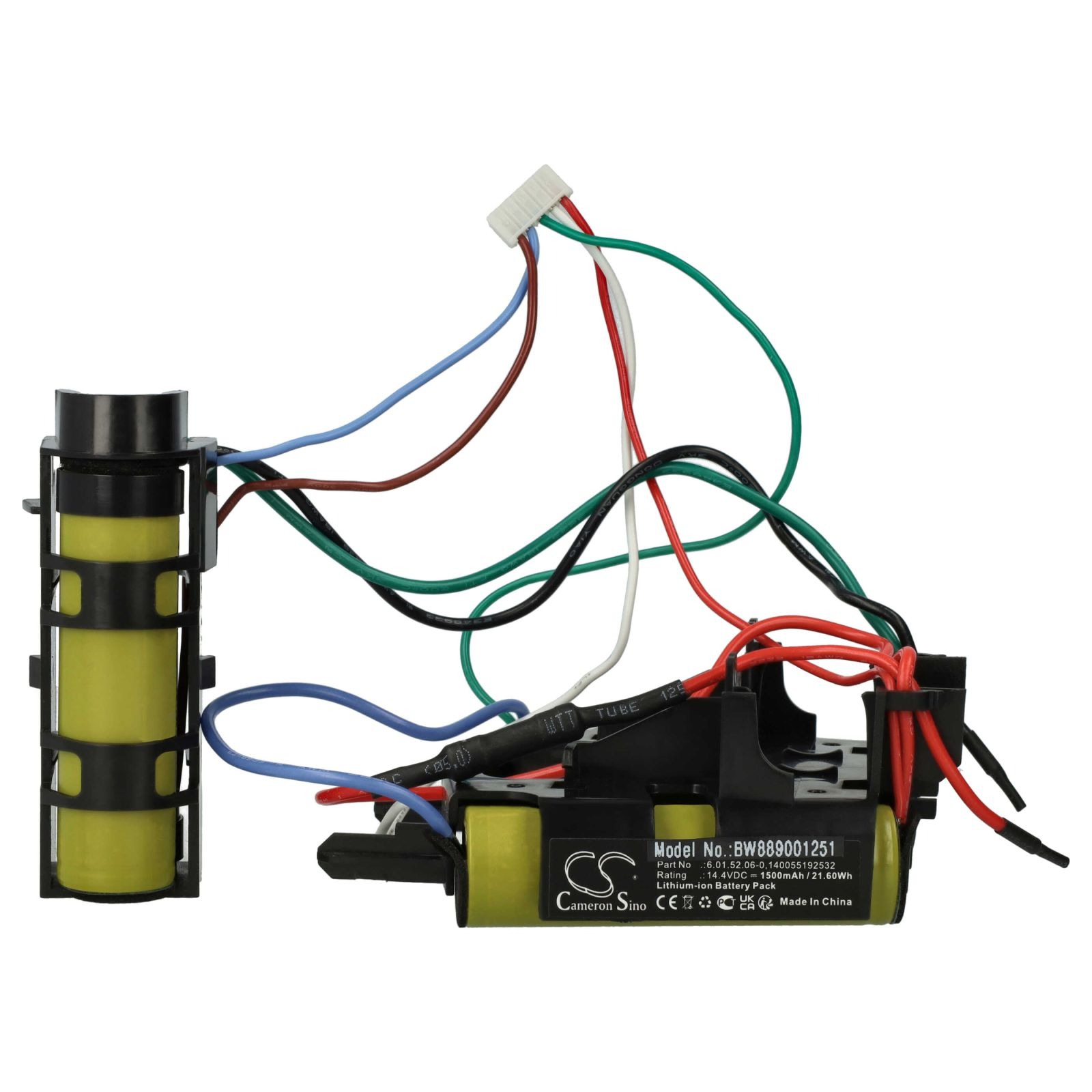 Baterija za AEG AG3101 / AG3103 / CX7, 14.4 V, Li-Ion, 1500 mAh - slika 2