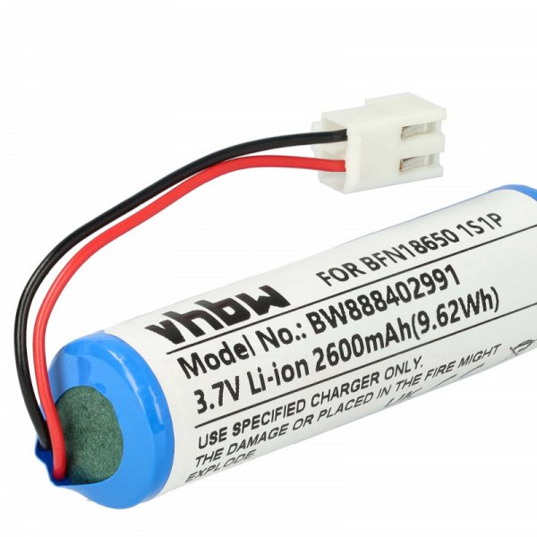 Baterija za Leifheit Dry & Clean 51000 / 51002 / 51113, 2600 mAh - slika 2