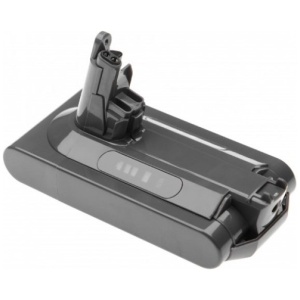 <b>Opis:</b><br><ul><li>Nadomestna baterija je izdelana po zasnovi in tehnologiji nemškega proizvajalca VHBW, kar zagotavlja odlično kvaliteto<br></li><li>Najsodobnejša tehnologija omogoča veliko ciklov polnjenja in praznjenja<br></li><li>Li-Ion celice so prijazne okolju, obenem pa zagotavljajo delovanje brez spominskega učinka<br></li><li>Termično stikalo ščiti baterijske celice pred pregrevanjem, prenapolnitvijo in kratkim stikom<br></li><li>Visoka kapaciteta baterije, podaljšan čas delovanja pri mirovanju naprave, zelo počasno samopraznjenje<br></li><li>100% kompatibilnost z originalno baterijo</li><li>Baterijo polnimo z originalnim ali nadomestnim polnilcem</li><li>Certifikati CE in ROHS</li></ul><br><br><p><b>Originalne oznake:</b><br></p><ul><li>206340<br></li><li>969352-02</li><li>SV12</li></ul><br><p><b>Primerno za:</b></p>Dyson: <br><ul><li>V10, V10 Absolute, V10 Animal, V10 Total Clean, Cyclone V10</li></ul><br><b>Lastnosti:</b><ul><li>Proizvajalec: VHBW</li><li>Vrsta: Li-Ion</li><li>Napetost: 25,2 V</li><li>Kapaciteta: 2.500 mAh (63 Wh)</li></ul><br>