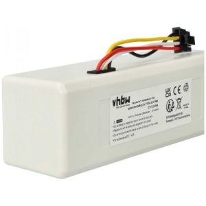 <br><b>Opis:</b><br><ul><li>Baterija za robotske sesalnike Xiaomi<br></li><li>Nadomestna baterija je izdelana po zasnovi in tehnologiji nemškega proizvajalca VHBW, kar zagotavlja odlično kvaliteto<br></li><li>Najsodobnejša tehnologija omogoča veliko ciklov polnjenja in praznjenja<br></li><li>Li-Ion celice so prijazne okolju, obenem pa zagotavljajo delovanje brez spominskega učinka<br></li><li>Termično stikalo ščiti baterijske celice pred pregrevanjem, prenapolnitvijo in kratkim stikom<br></li><li>Visoka kapaciteta baterije, podaljšan čas delovanja pri mirovanju naprave, zelo počasno samopraznjenje<br></li><li>100% kompatibilnost z originalno baterijo</li><li>Baterijo polnimo z originalnim ali nadomestnim polnilcem</li><li>Certifikati CE in ROHS</li></ul><br><br><p><b>Originalne oznake:</b><br></p><ul><li>P1904-4S1P-MM<br></li><li>P1904-4S1P</li></ul><br><p><b>Primerno za:</b></p>Xiaomi:<br><ul><li>Mi Robot Vacuum Mop, SKV4093GL, XM2000021, STYTJ01ZHM, Mijia 1C</li></ul><br>Dreame:<br><ul><li>MC1808</li></ul><br>Xiaowa:<br><ul><li>C10</li></ul><br><br><b>Lastnosti:</b><ul><li>Proizvajalec: VHBW</li><li>Vrsta: Li-Ion</li><li>Napetost: 14,4 V</li><li>Kapaciteta: 2.600 mAh (37,44 Wh)</li></ul><br>