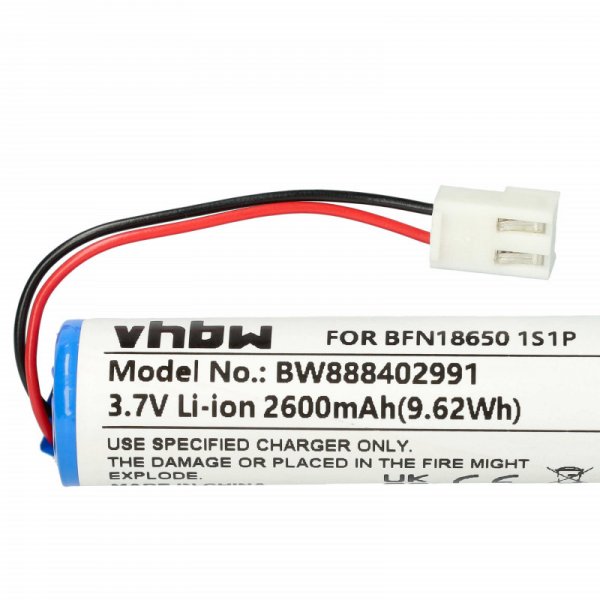 Baterija za Leifheit Dry & Clean 51000 / 51002 / 51113, 2600 mAh - slika 5