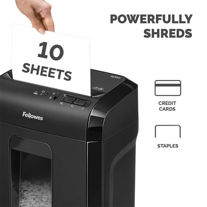 Fellowes Powershred 10M Micro-Cut uničevalnik dokumentov - slika 2